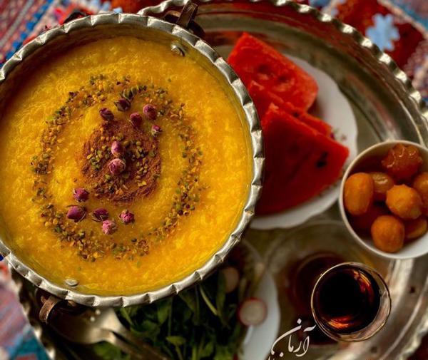 عکس از سفره افطار ماه رمضان ساده