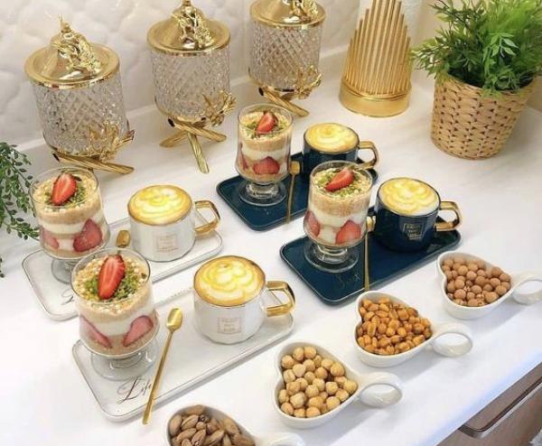 عکس از سفره افطار ماه رمضان ساده