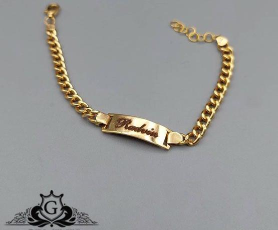 عکس گردنبند طلای بچه گانه