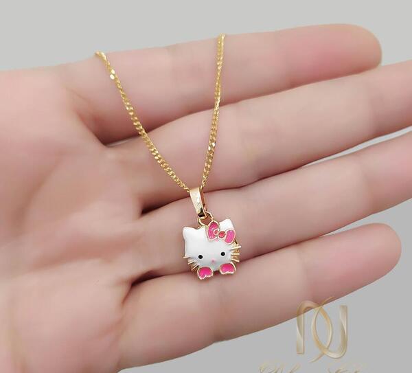 عکس گردنبند طلای بچه گانه