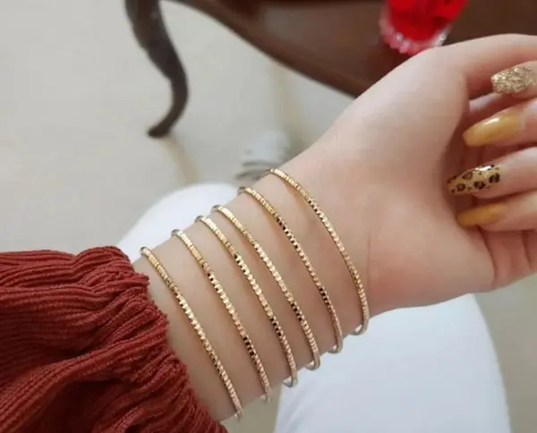 عکس النگو طلای دخترانه