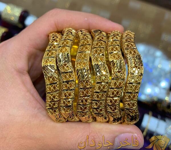 عکس النگو طلا طرح هندی