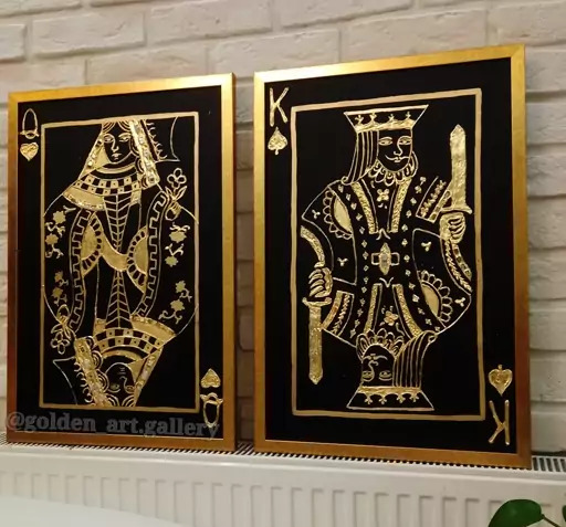 عکس طلا برای نقاشی