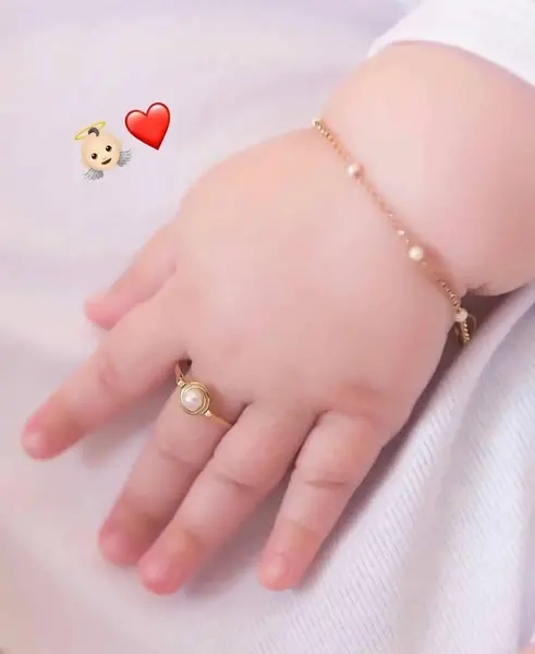 عکس انگشتر طلا نوزادی