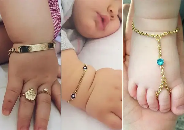 عکس انگشتر طلا نوزادی