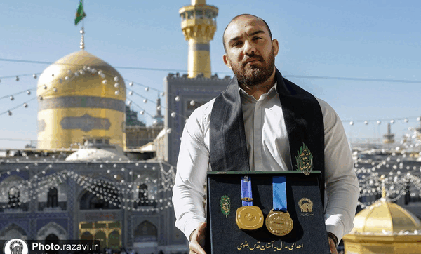 عکس مدال طلا المپیک کشتی