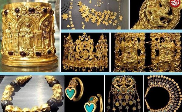 عکس های گنج طلا
