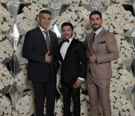 عکس عابدزاده با طلا گلزار