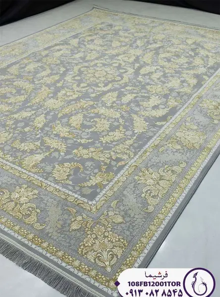 عکس فرش طلاکوب طوسی