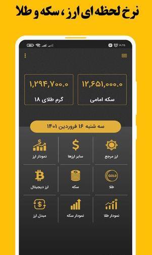 عکس قیمت طلا و سکه