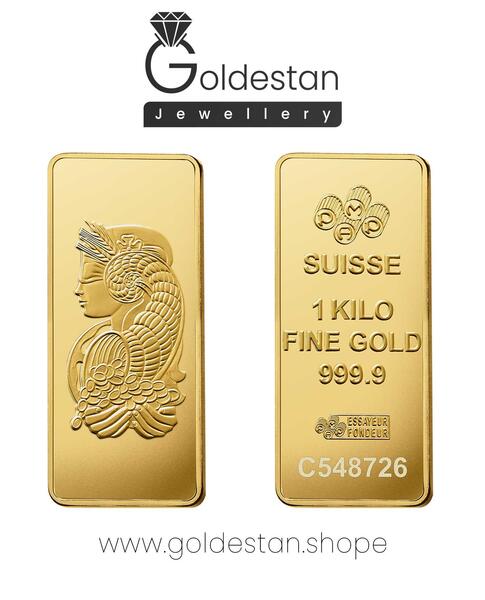 عکس شمش طلا قدیمی