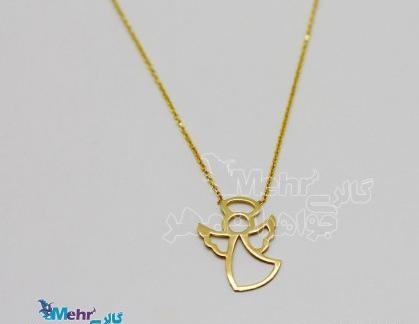 عکس گردنبند طلا فرشته