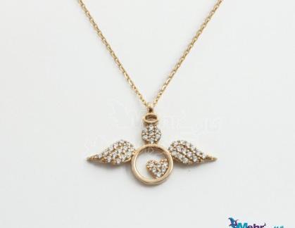 عکس گردنبند طلا فرشته