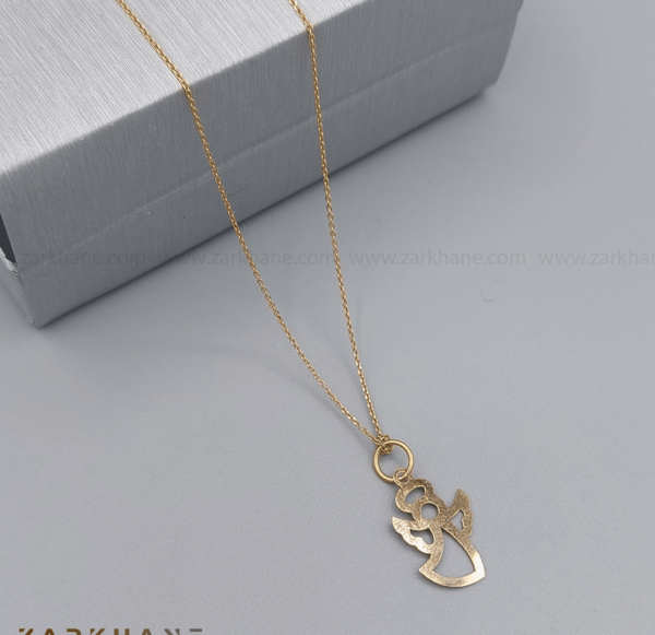 عکس گردنبند طلا فرشته