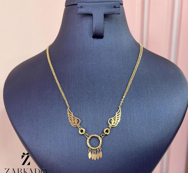 عکس گردنبند طلا فرشته