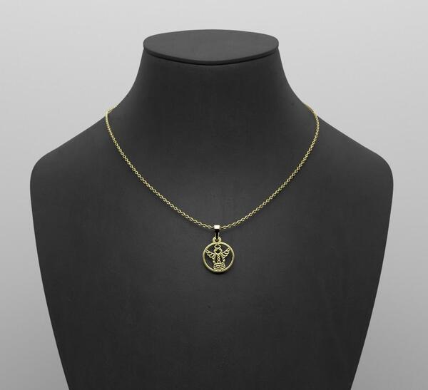 عکس گردنبند طلا فرشته