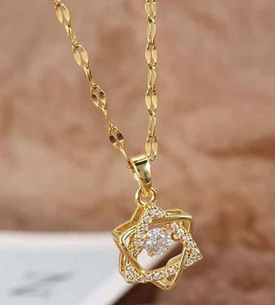عکس گردنبند طلای عربی