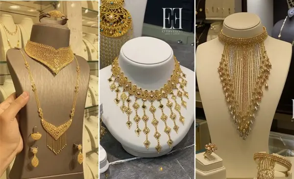 عکس گردنبند طلای عربی