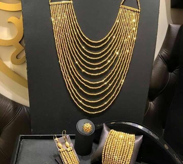 عکس سرویس طلای عربی