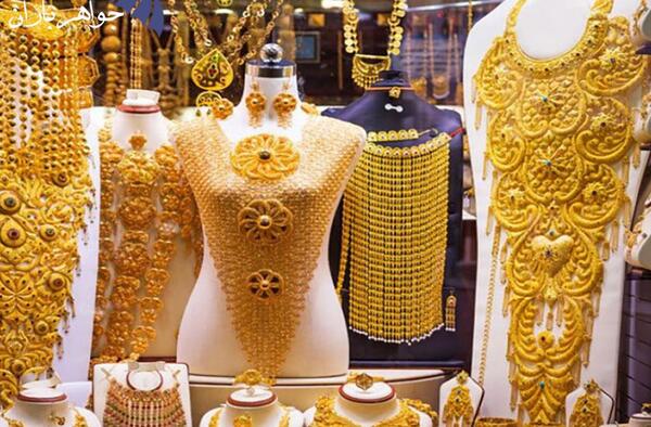 عکس سرویس طلای عربی