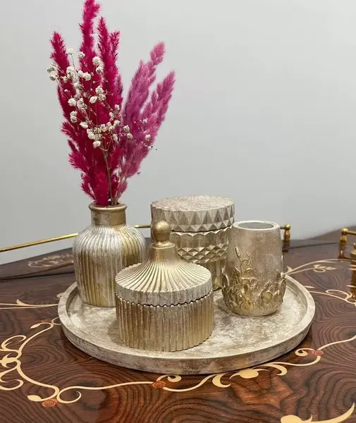 عکس ظروف طلایی