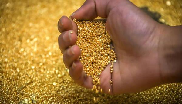 عکس شمش طلای واقعی