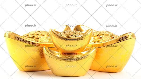 عکس شمش طلای واقعی