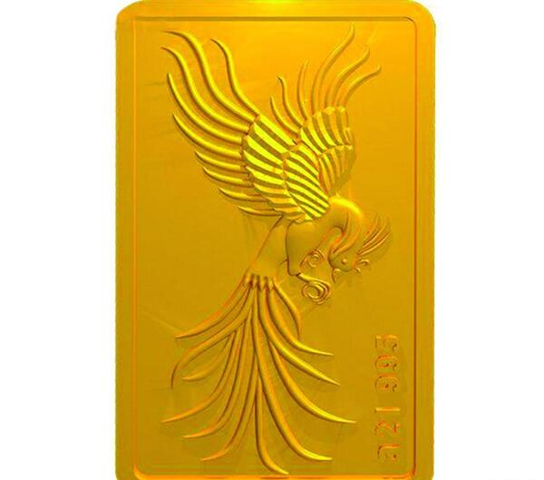 عکس شمش طلای ایرانی