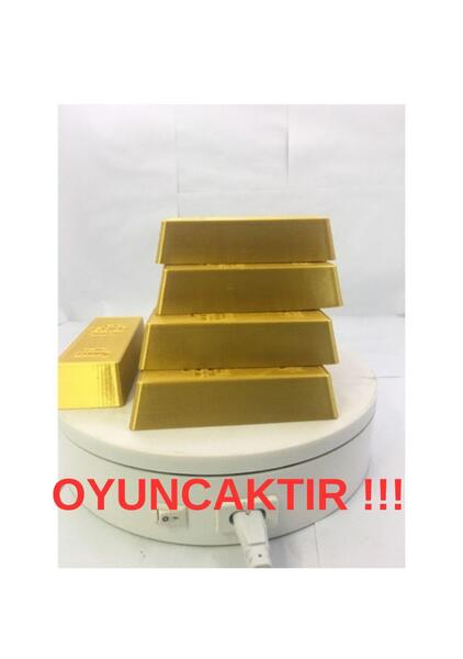 عکس شمش طلای اسباب بازی