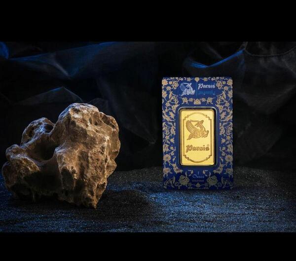 عکس شمش طلای اسباب بازی