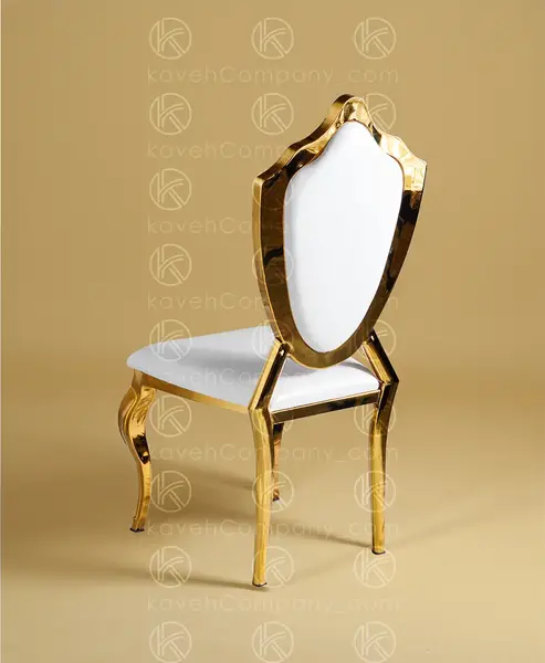 عکس صندلی طلایی