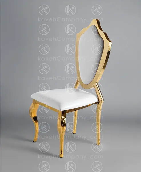 عکس صندلی طلایی