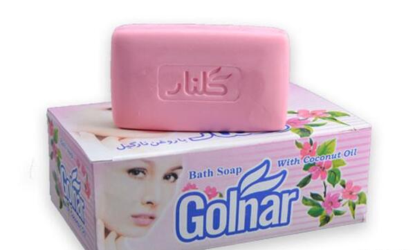عکس صابون پر طلایی