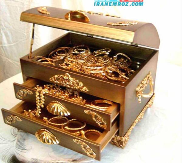 عکس صندوق طلایی