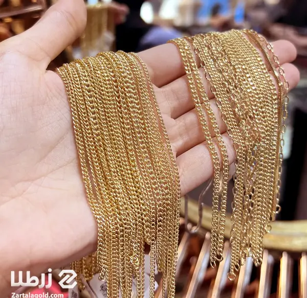عکس گردنبند طلای شیک