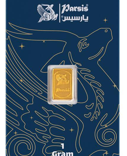 عکس شمش طلا بزرگ