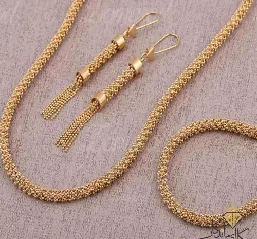 عکس سرویس طلا زرد