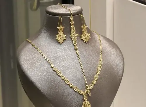 عکس سرویس طلا زرد