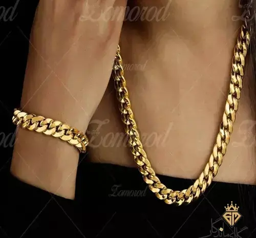 عکس سرویس طلا زرد جدید