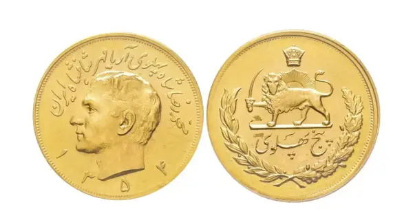 عکس سکه طلا قدیمی زیرخاکی