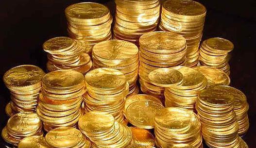 عکس دلار های طلا