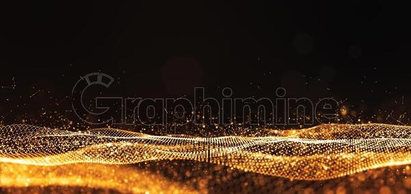 عکس ذرات طلایی