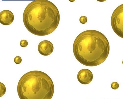 عکس ذرات طلایی