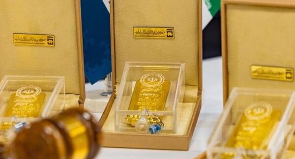 عکس شمش طلا و دلار