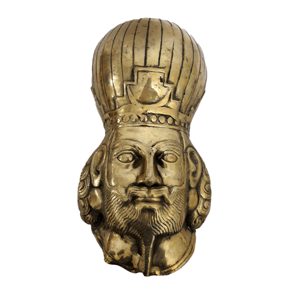 عکس مجسمه طلا زیر خاکی