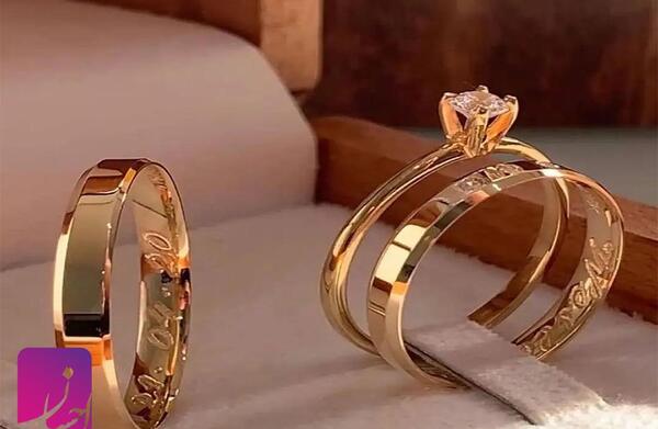 عکس حلقه های ست طلا
