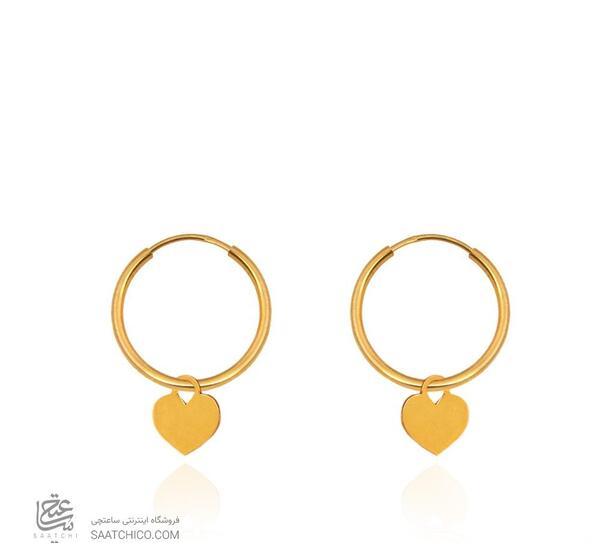 عکس گوشواره طلا حلقه ای جدید