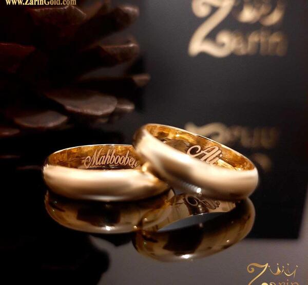 عکس حلقه طلای