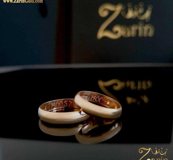 عکس حلقه طلا ست نامزدی