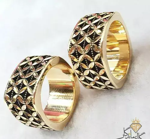 عکس حلقه طلا ست نامزدی